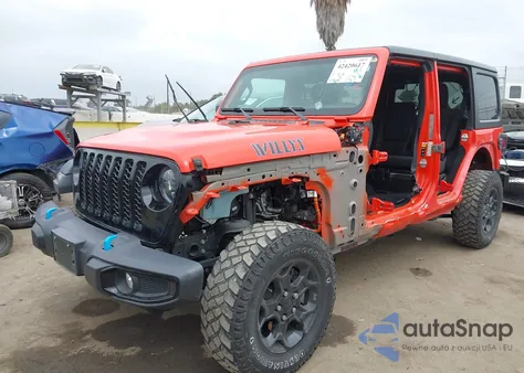 2023 Jeep Wrangler 4Xe 4X4 z USA, uszkodzony, nr VIN 1C4JJXN60PW685289